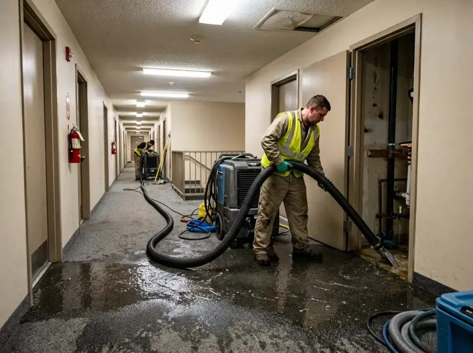 multi-unit-apartment-hallway-f-005 — frequently asked questions, Emergency Burst Pipe Water Extraction & Removal in Golden H…